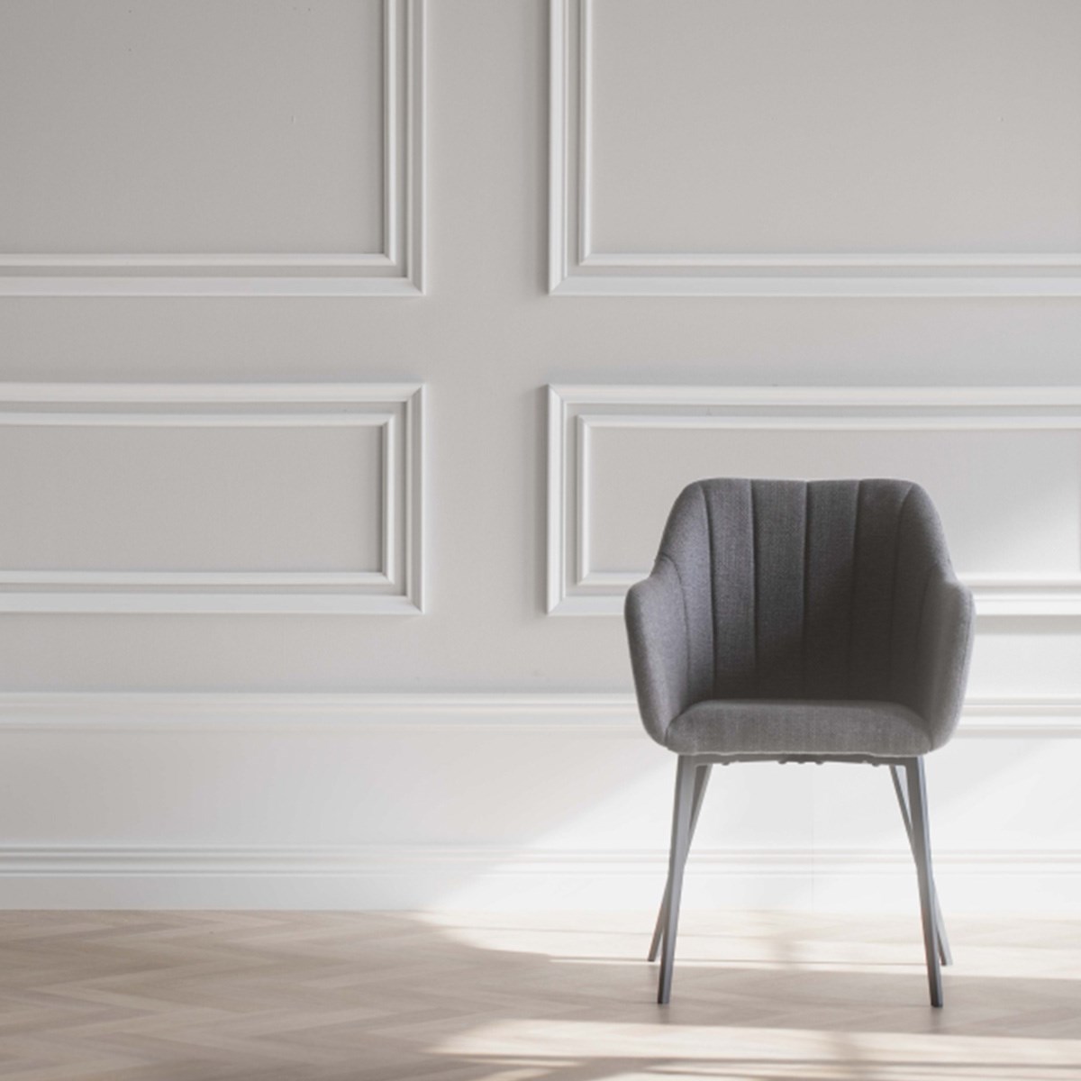 Paket Med Panelskiva, Bröstlist Och Golvlist Royal Antique