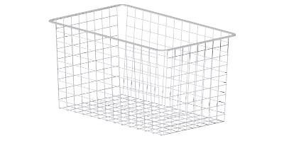 Trådback Vit, 427x527x285mm