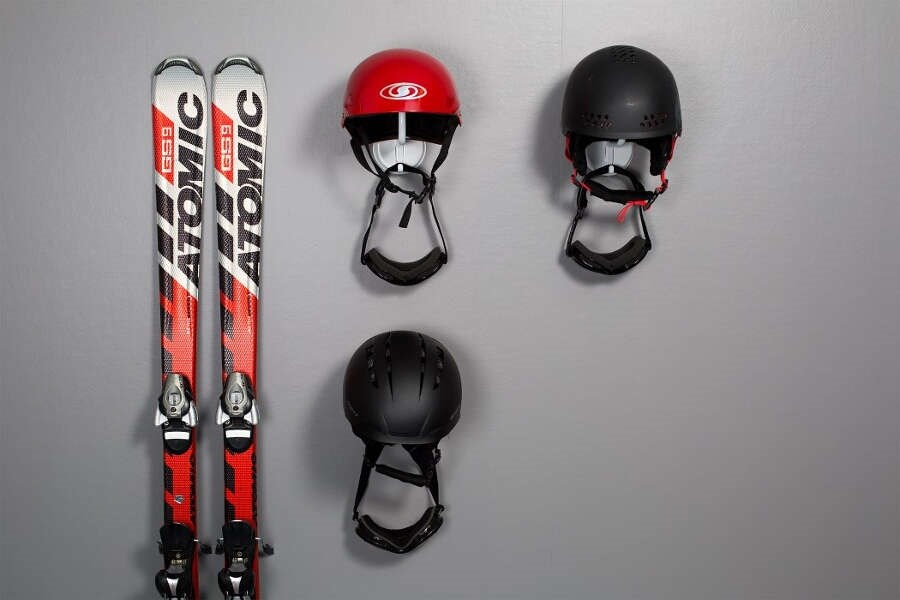 Väggfäste Singel Rund Vit, Stål