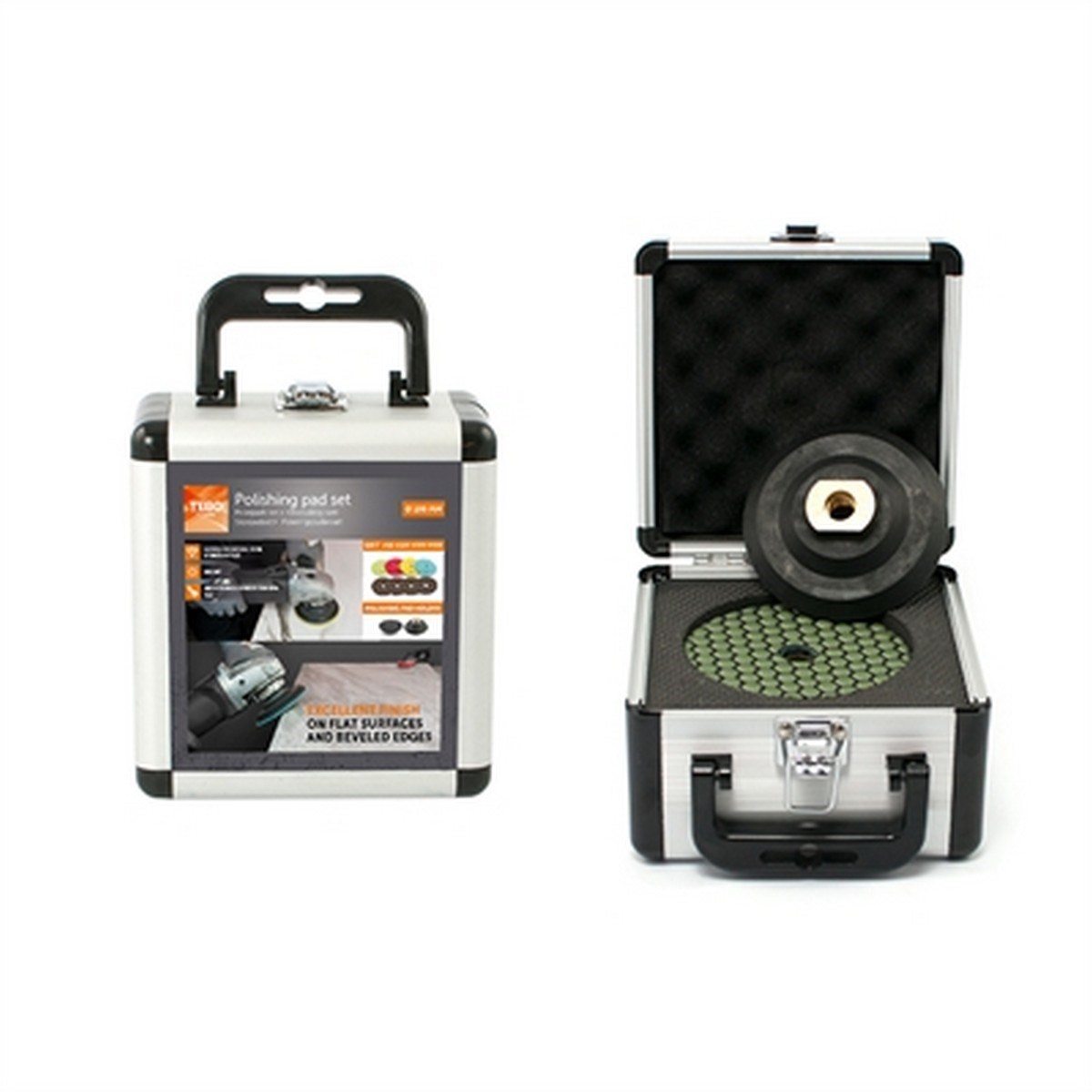 Polerpadsset För Vinkelslip