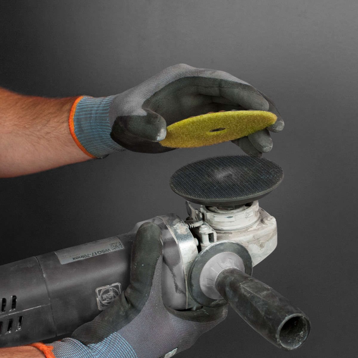 Polerpadsset För Vinkelslip