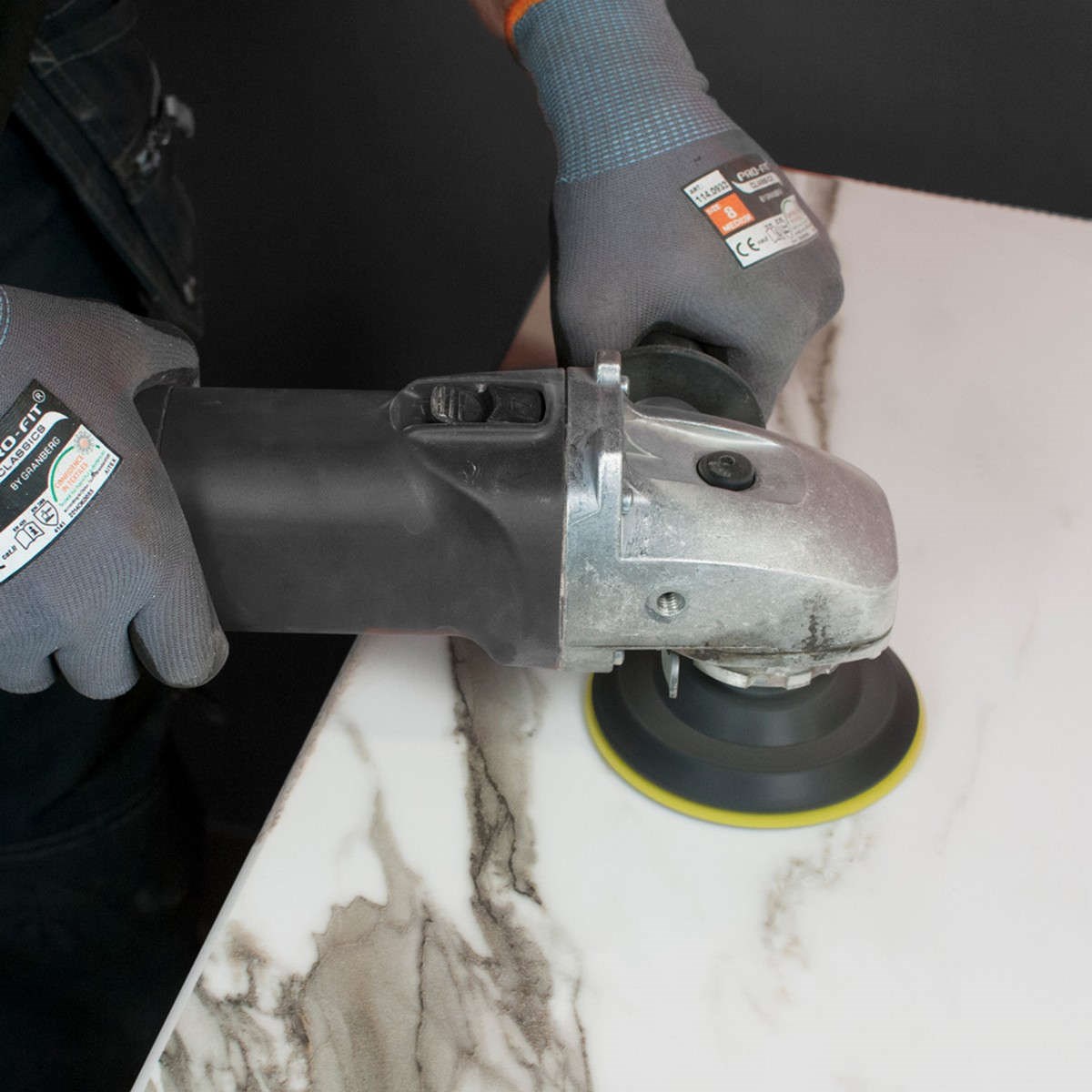 Polerpadsset För Vinkelslip