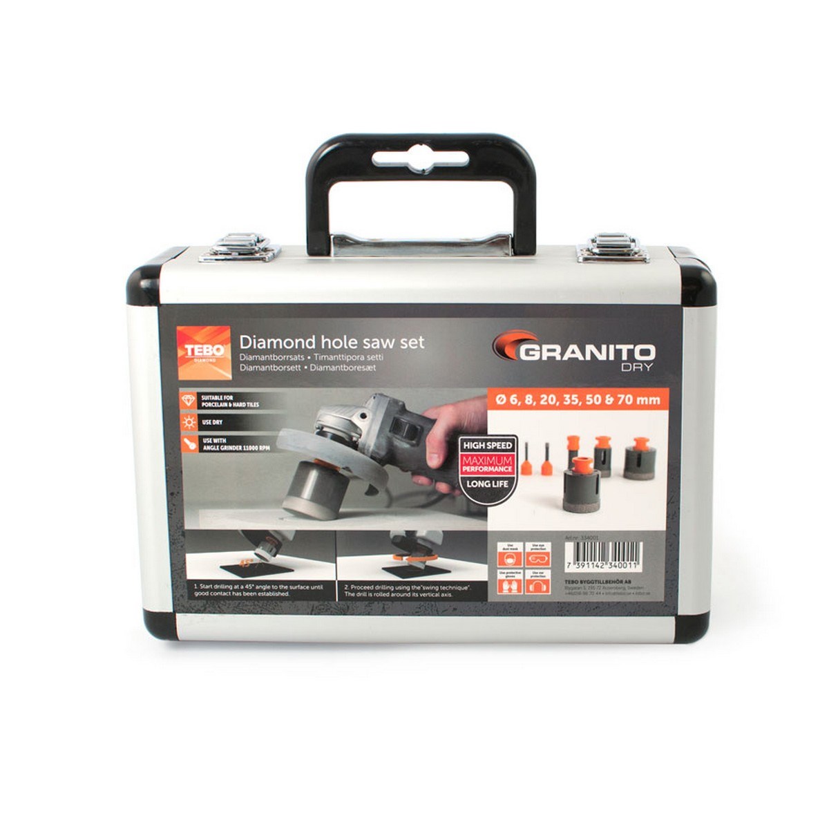 Diamantborrsats Dimantborrsats Granito Dry