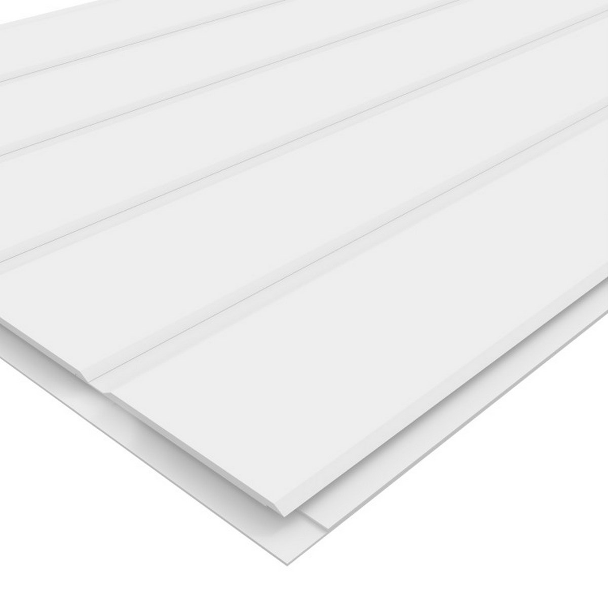 Panelskiva För Tak Och Vägg Regina Klassisk Dekor Vit, Mdf, 1215x405x6mm, 4st