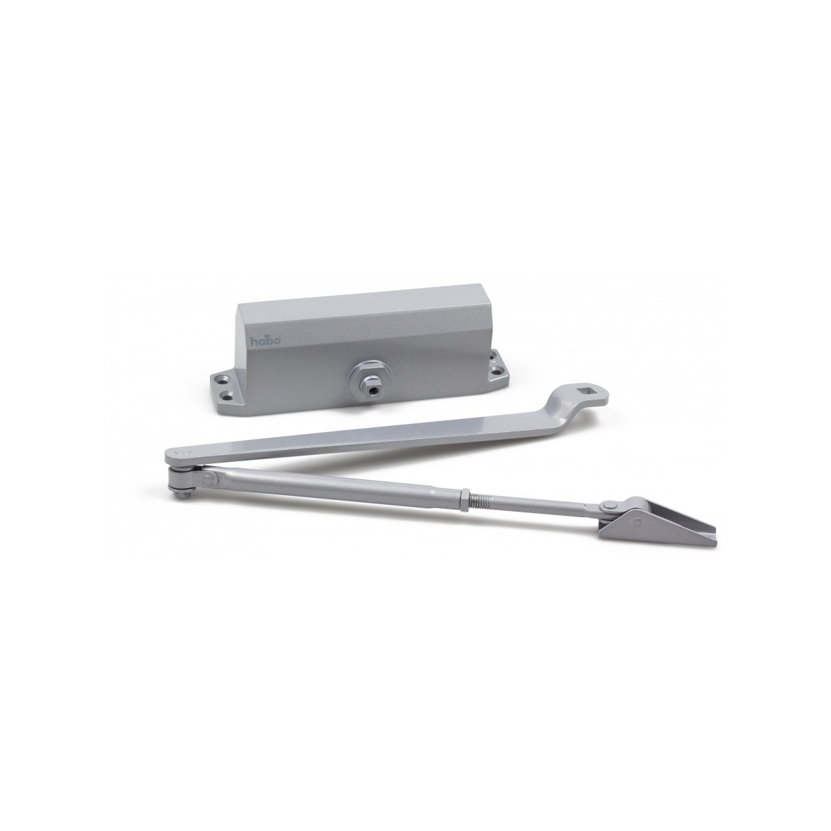 Dörrstängare Ds1604 Aluminium, Silver