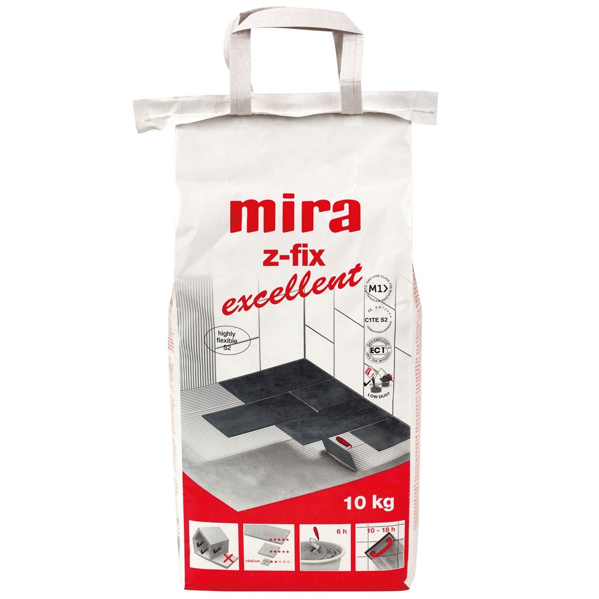 Fästmassa Z-fix Hvid Letklæb 10kg