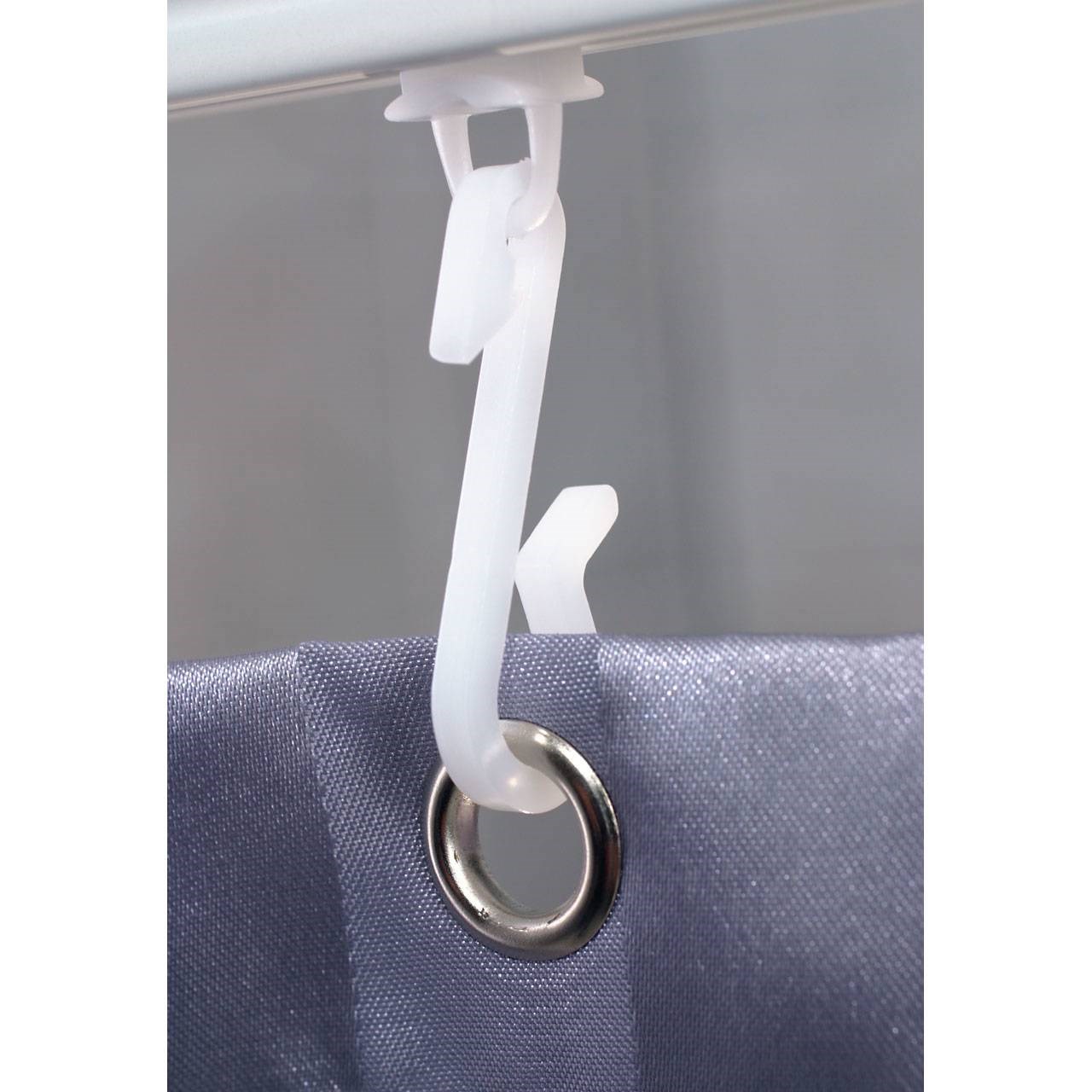 Duschdraperistång Flex 3000mm, Vit