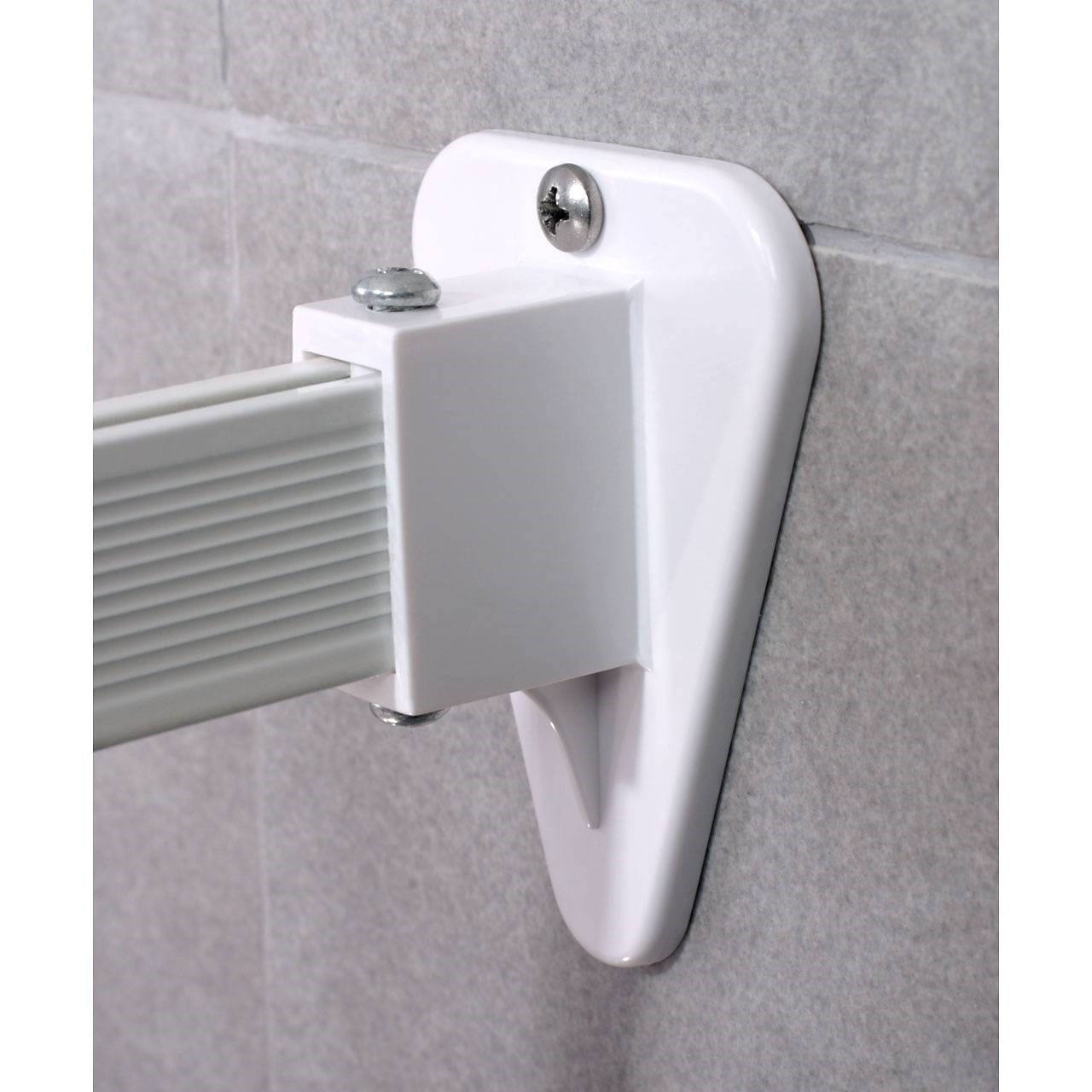 Duschdraperistång Flex 3000mm, Vit