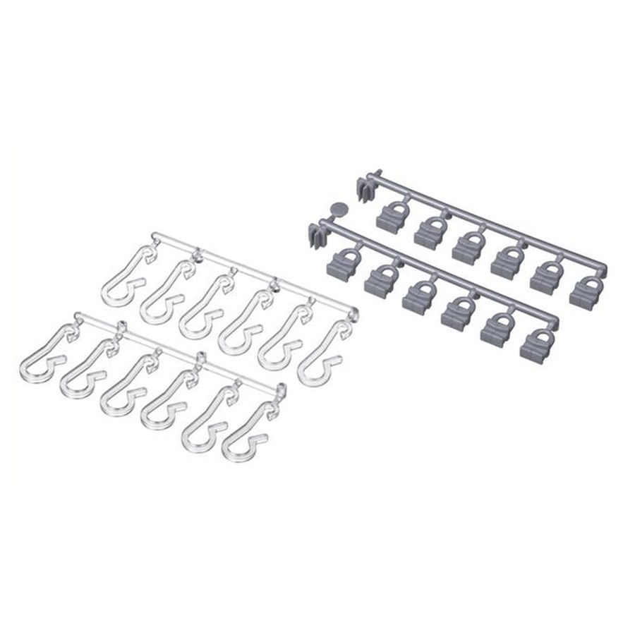 Krok Stabil Till Duschdraperi Silver, Klar