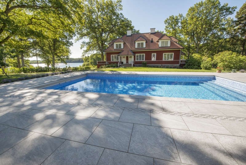 Utomhusklinker Quartzit Grey Z66 Grey, 60x60cm, Matt