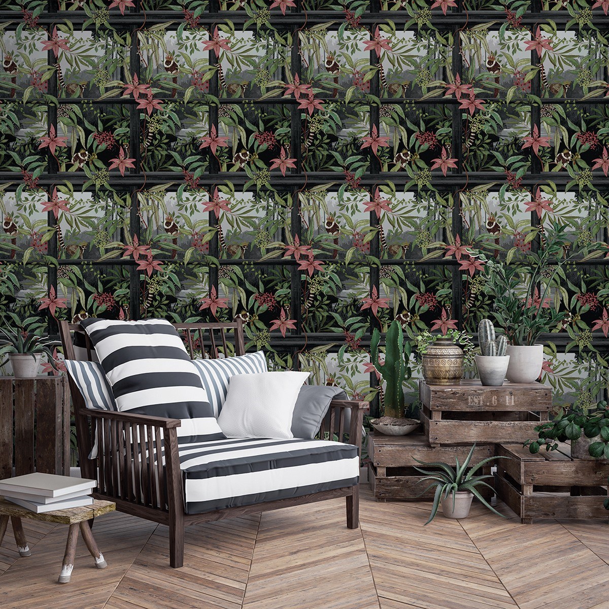 Tapet Glasshouse II Comoro 91391