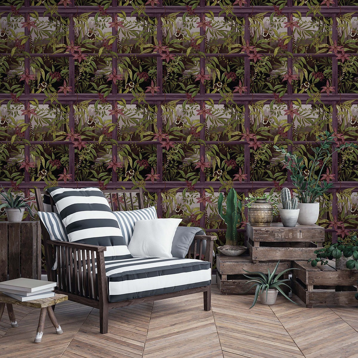 Tapet Glasshouse II Comoro 91393