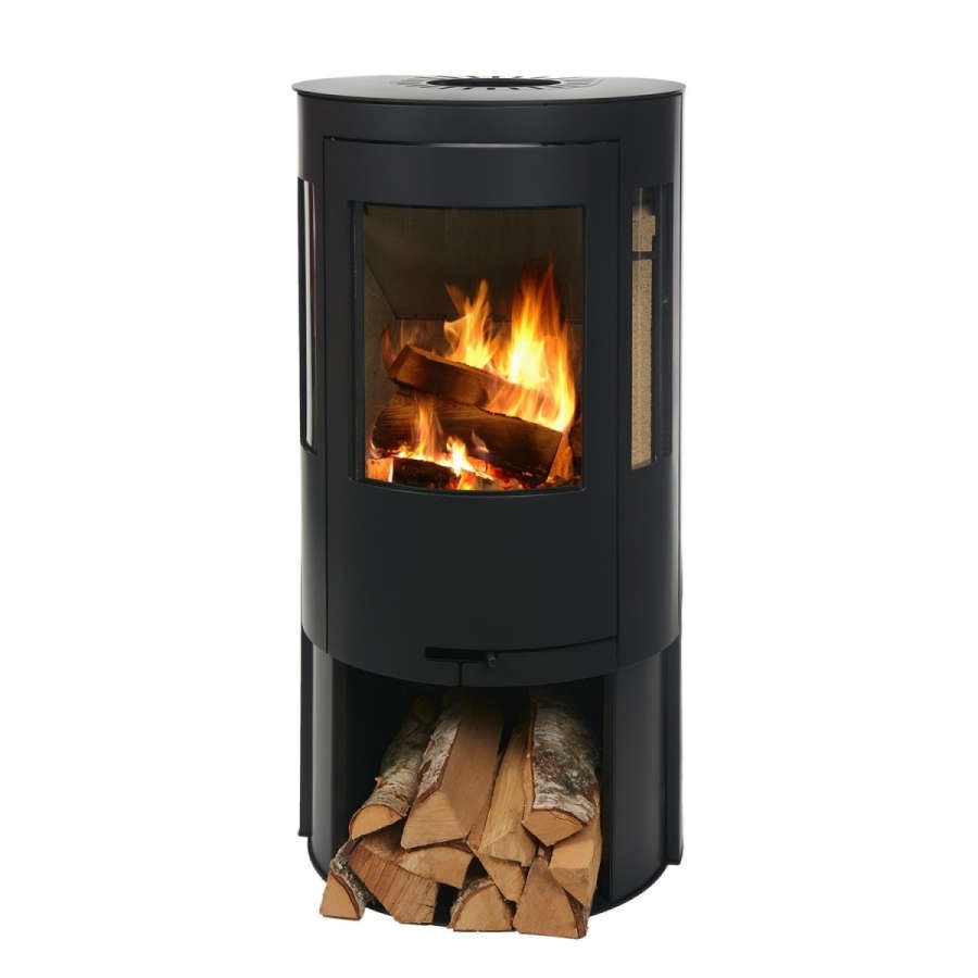 Braskamin On Top Svart, 9000 W