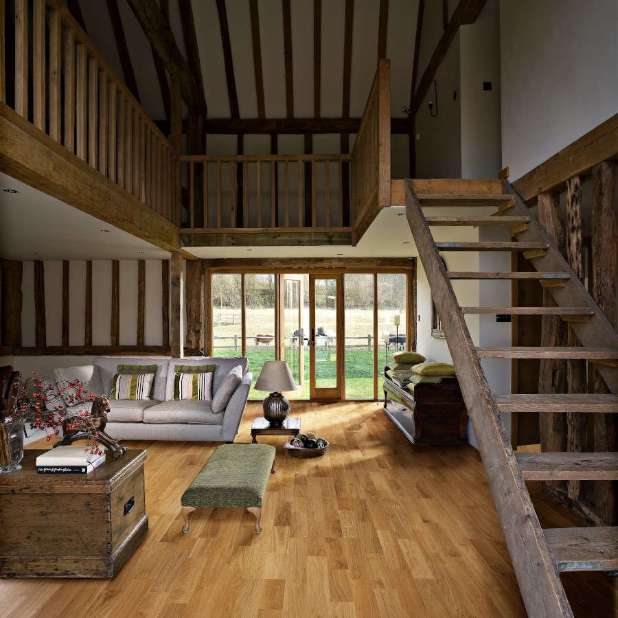 Parkettgolv Original European Naturals Collection Verona Ek, 2-stav, Mattlack