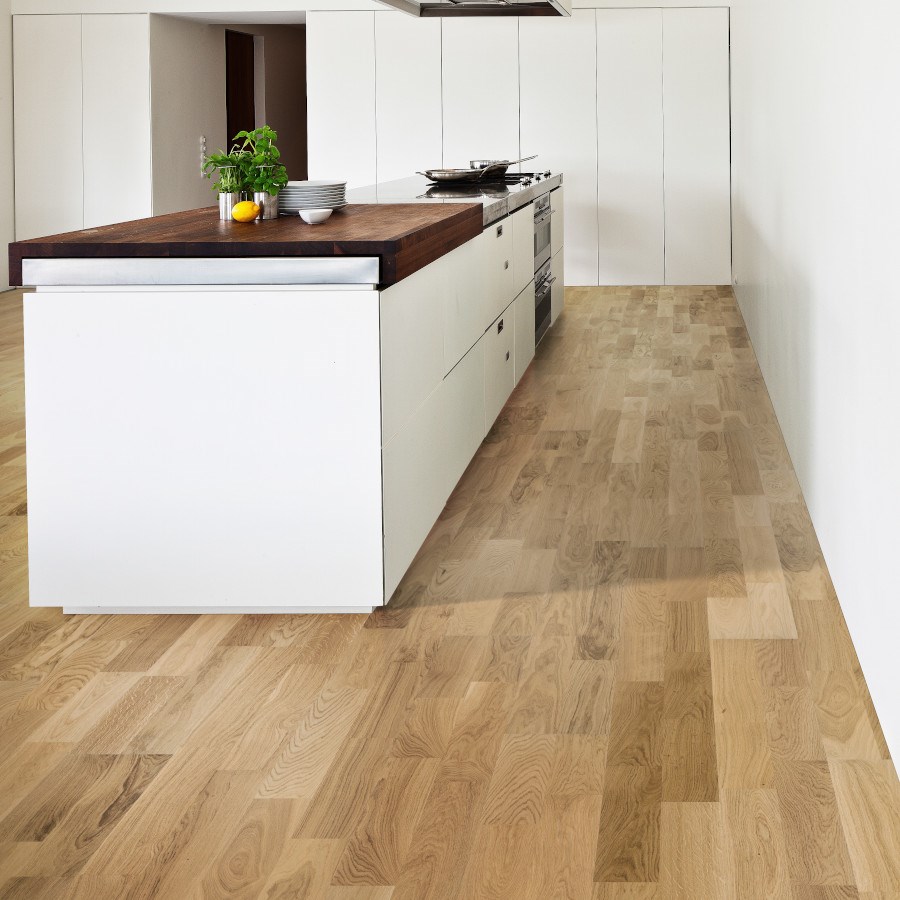 Parkettgolv Original European Naturals Collection Verona Ek, 2-stav, Mattlack