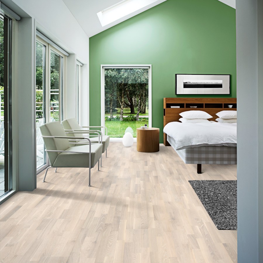 Parkettgolv 3-stav, Mattlack