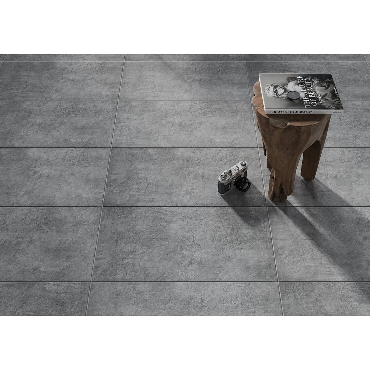 Klinker Granitkeramik Pietra Mörkgrå, 29.7x59,8cm, Matt