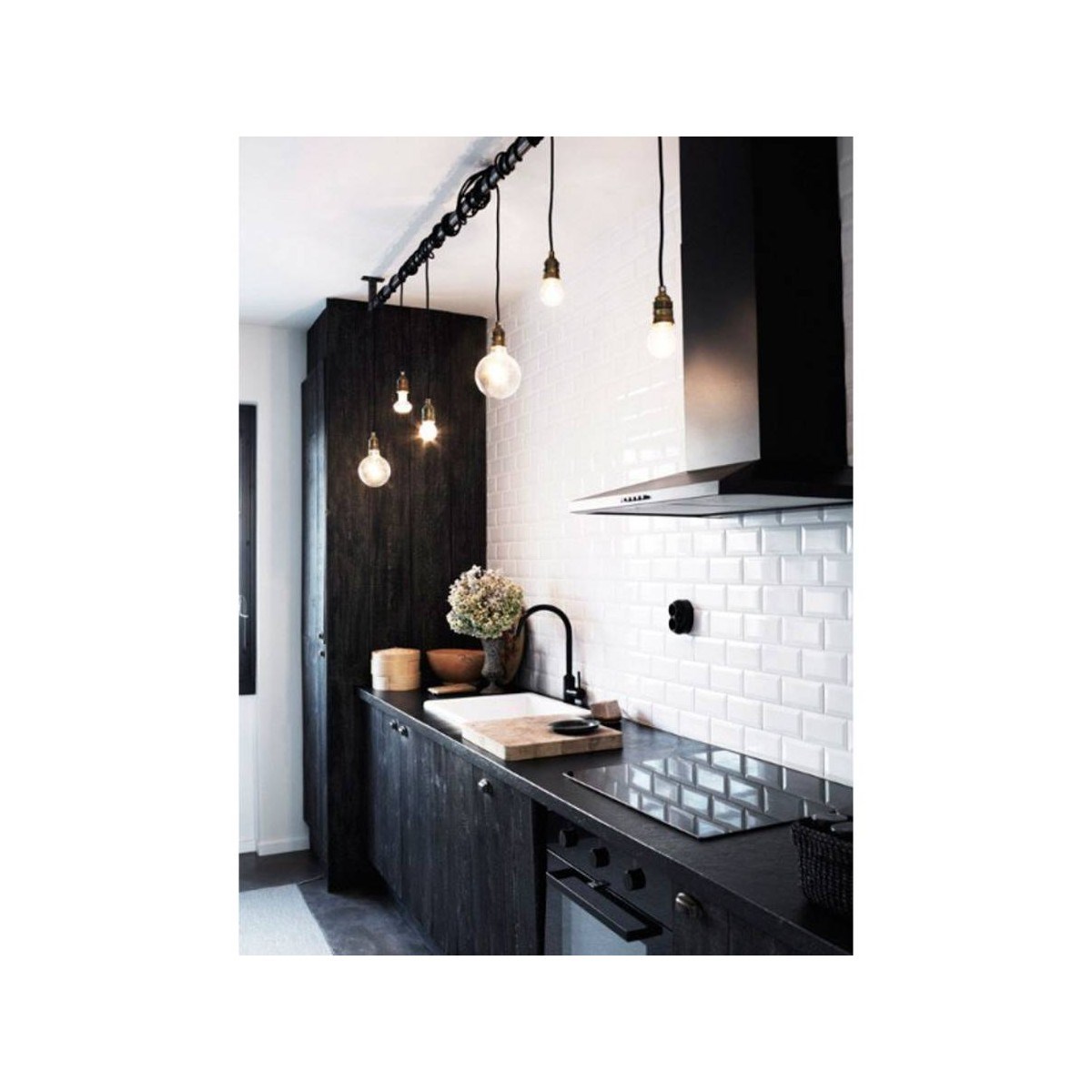 Kakel Blanco Biselado Fasad Mate Vit, 10x30cm