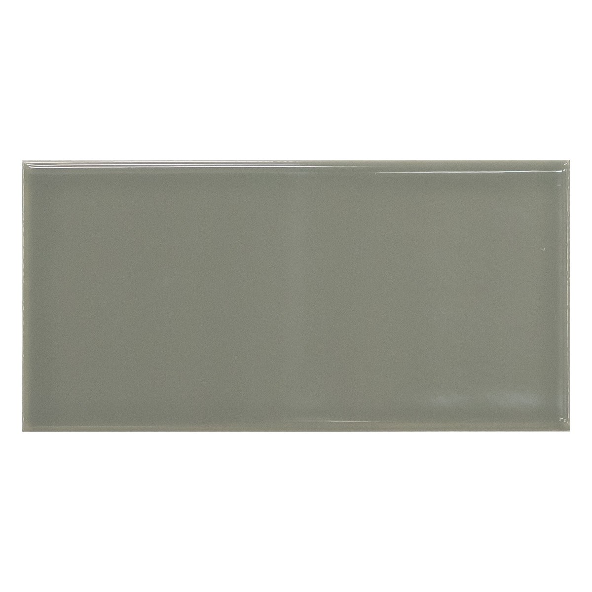 Kakel Sage Liso Brillo Grön, 10x20cm