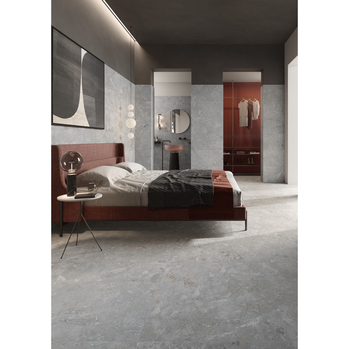 Klinker Granitkeramik Artemis Silver, 40x80cm, Matt