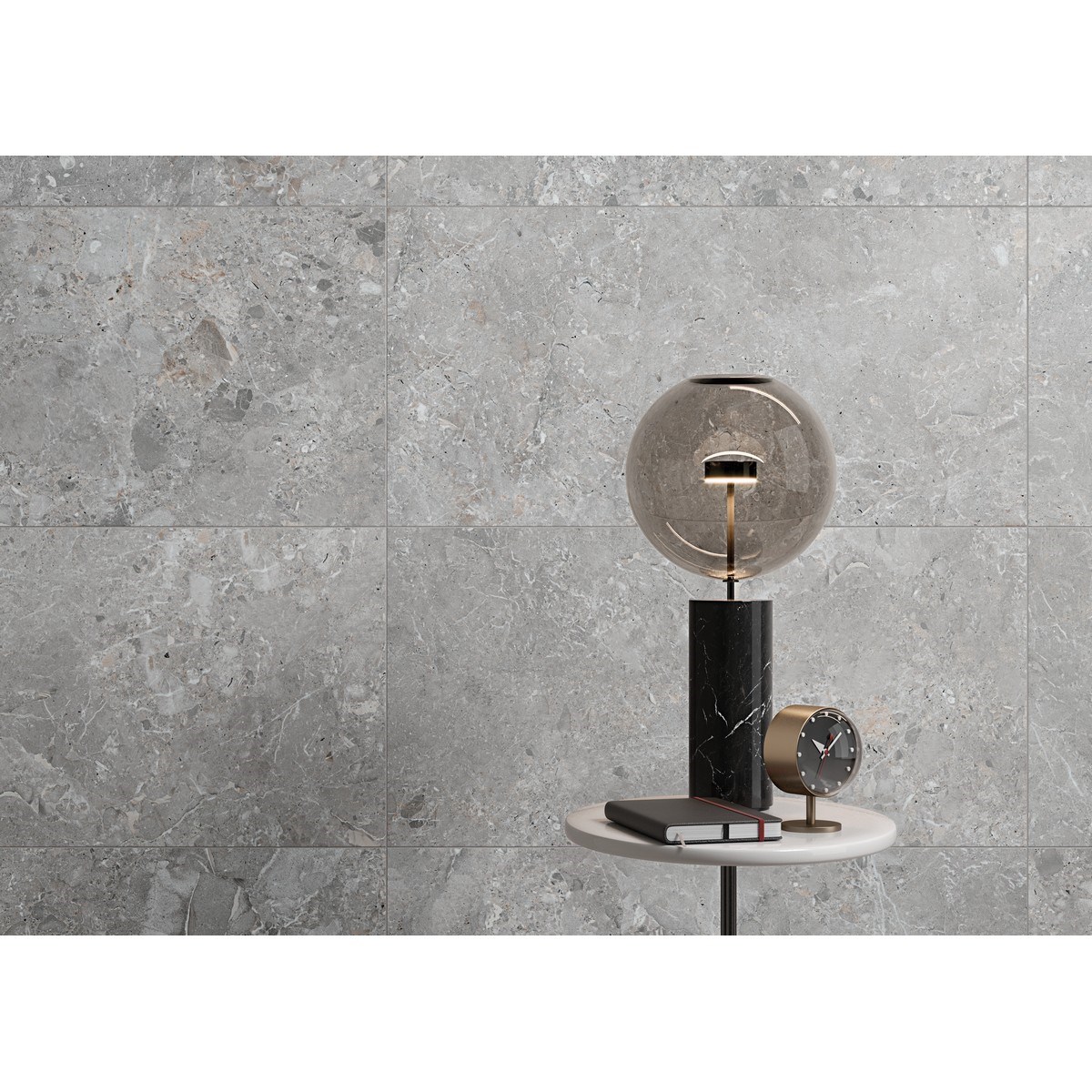 Klinker Granitkeramik Artemis Silver, 40x80cm, Matt