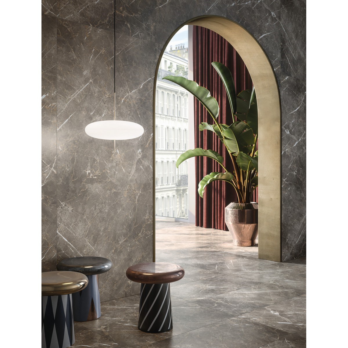 Klinker Granitkeramik Elements Lux Grå, 60x60cm, Matt