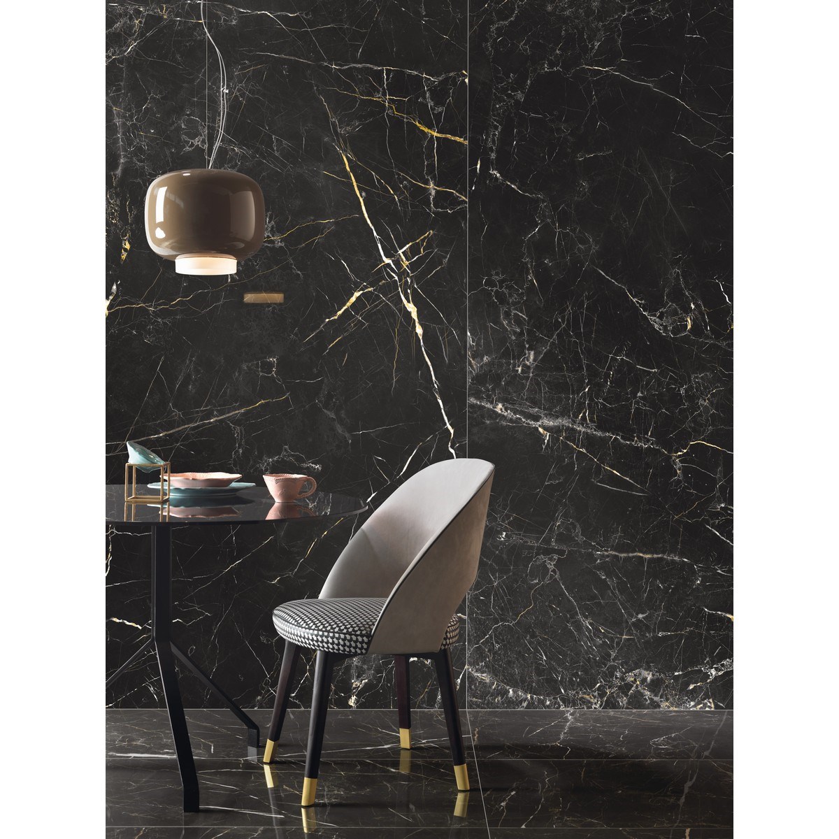 Klinker Granitkeramik Elements Lux Port Laurent Svart, 30x60cm, Blank