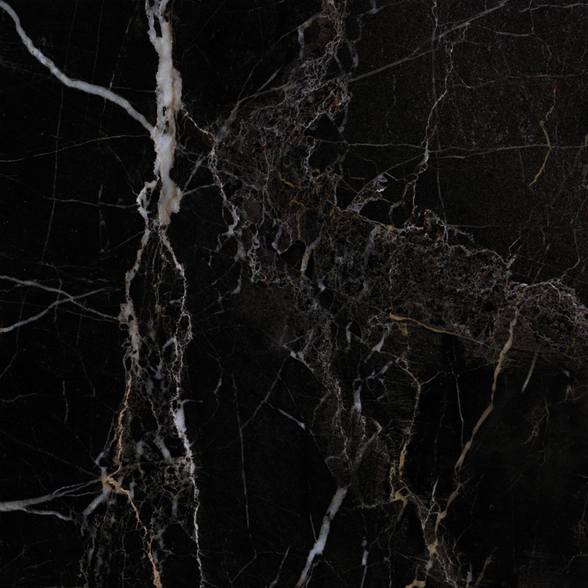 Klinker Granitkeramik Elements Lux Port Laurent Svart, 60x60cm, Blank