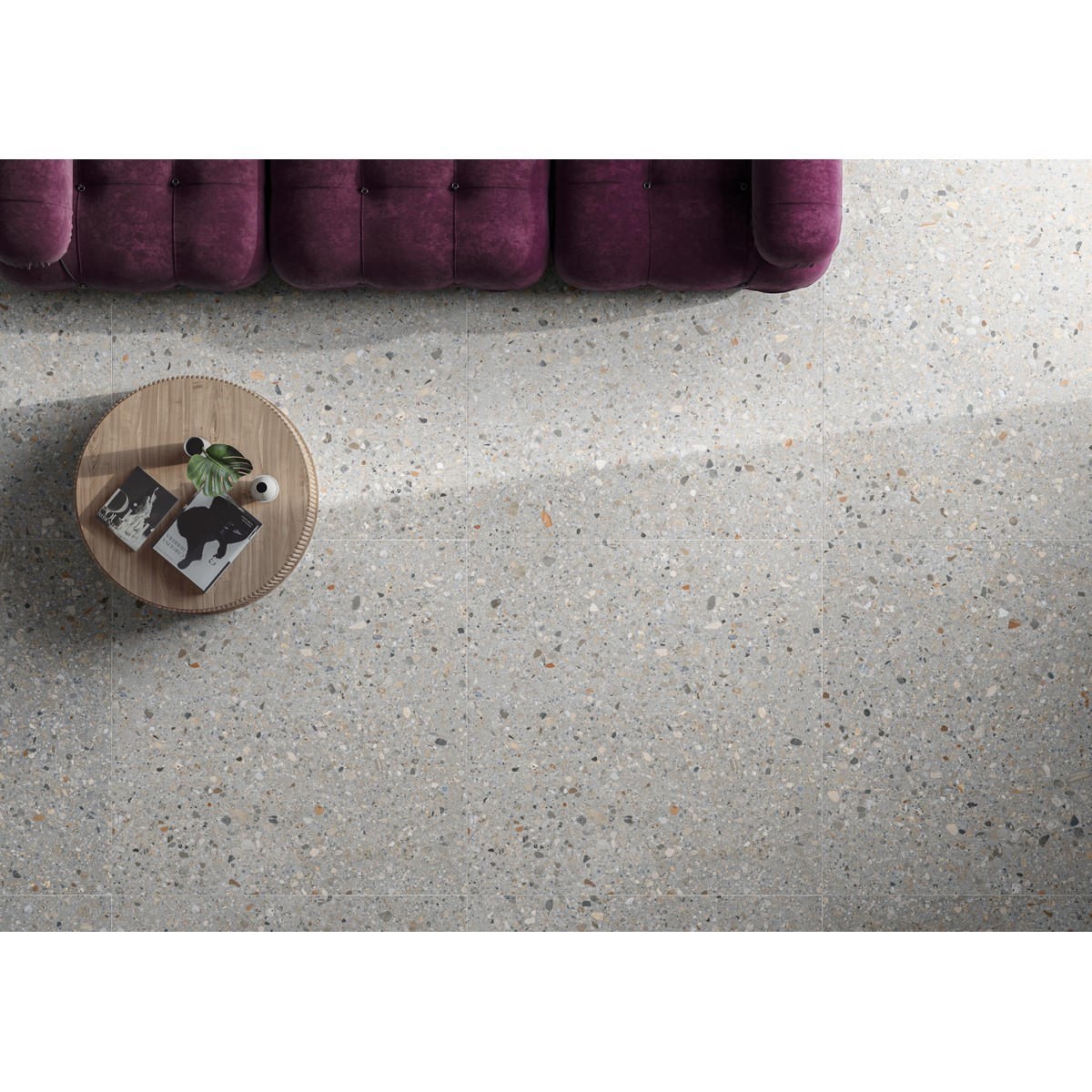 Klinker Granitkeramik Dolmix Ljusgrå, 60x60cm, Matt