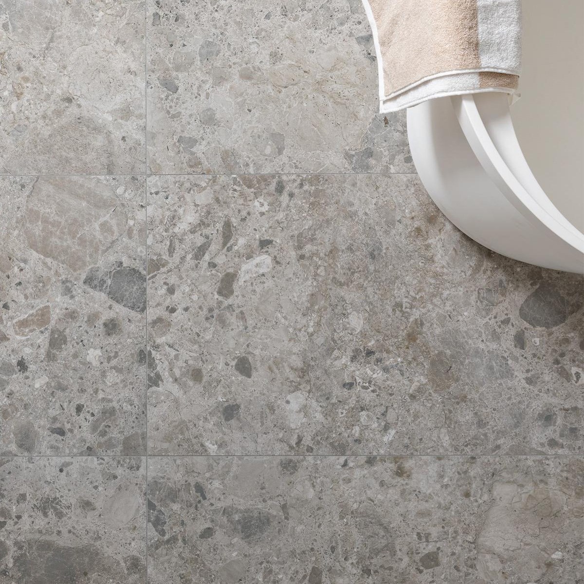 Klinker Granitkeramik Eterna Mix Gris Grå, 60x60cm, Matt