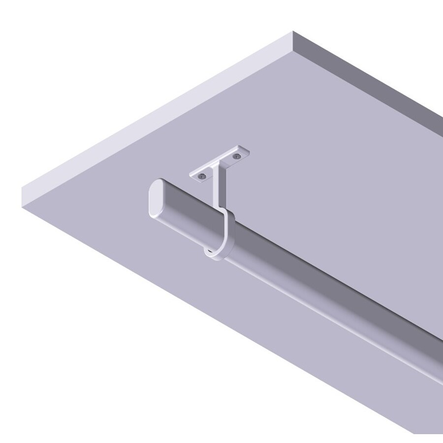 Mittfäste för Klädstång Vit