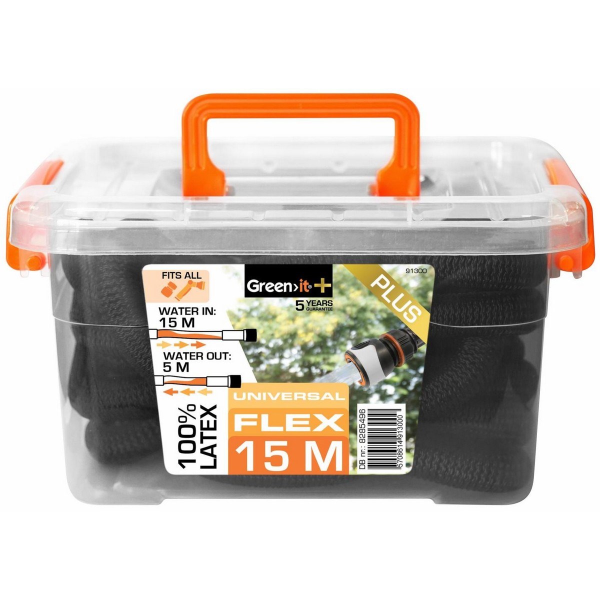 Slang Flex Svart,15m