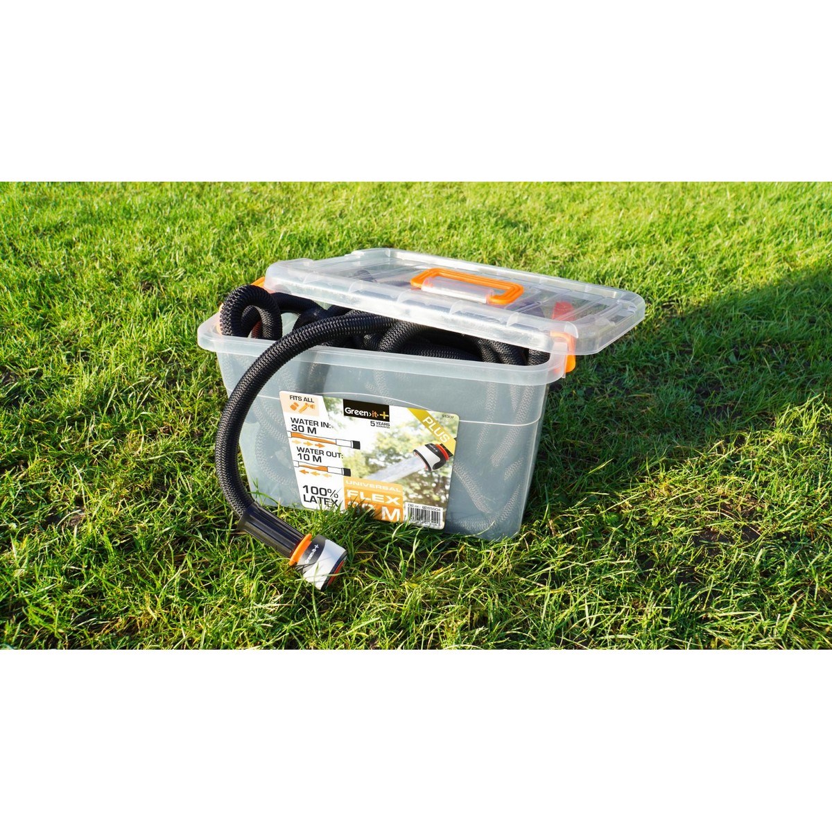 Slang Flex Svart,15m