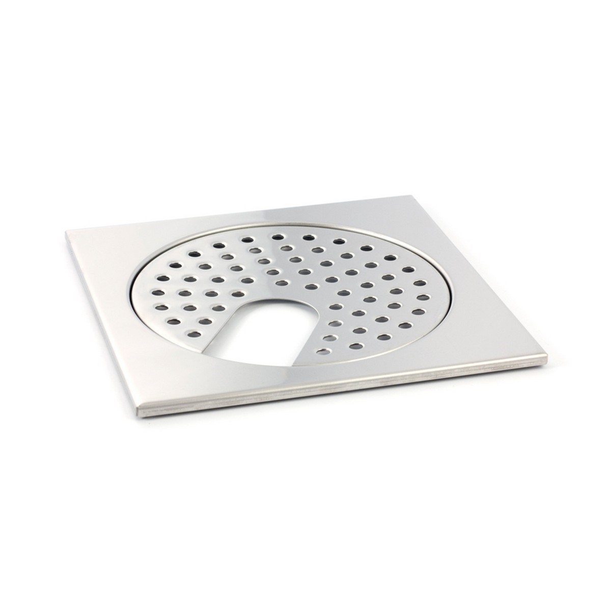 Golvbrunnssil 200mm Rostfri M/u