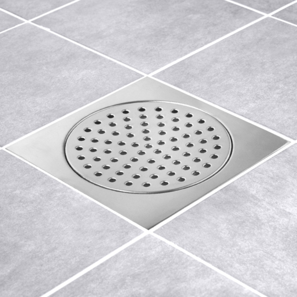 Golvbrunnssil Golvbrunnsil 200mm Rostfri Utan urtag