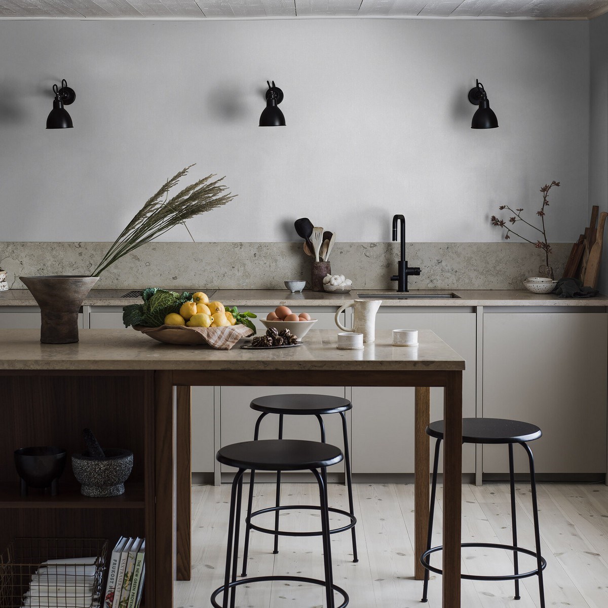 Tapet Linen Swedish Grey 4319