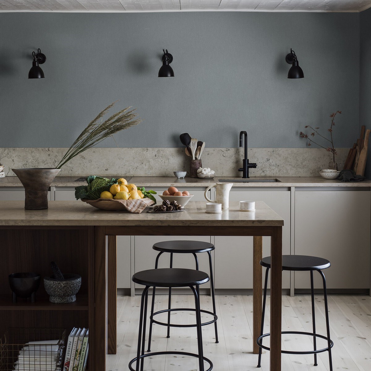 Tapet Linen Deep Lake 4328