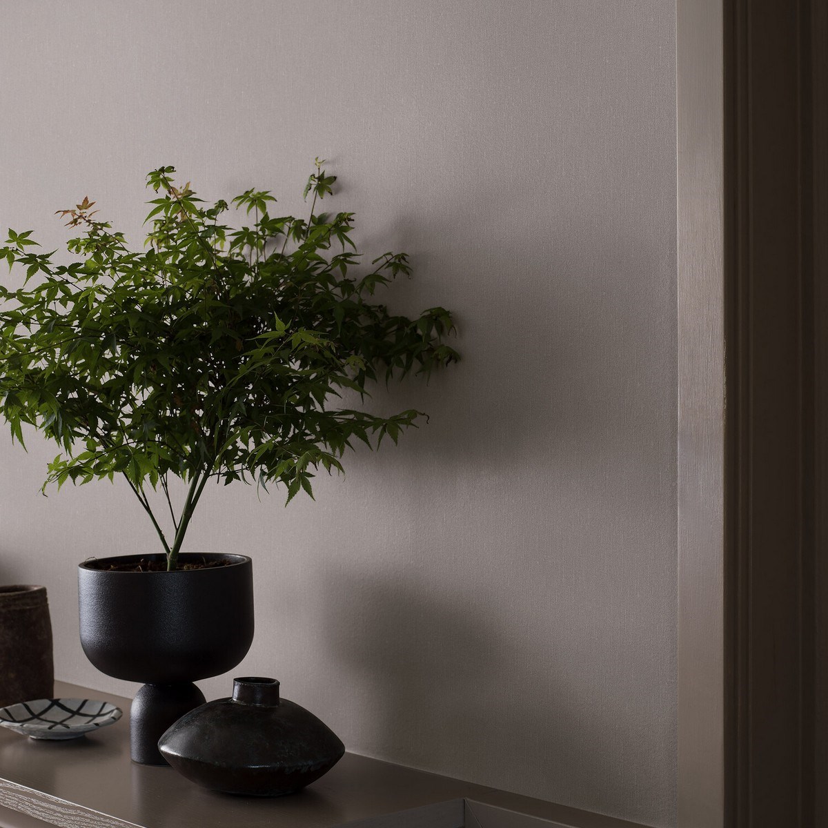 Tapet Linen Heather 4327