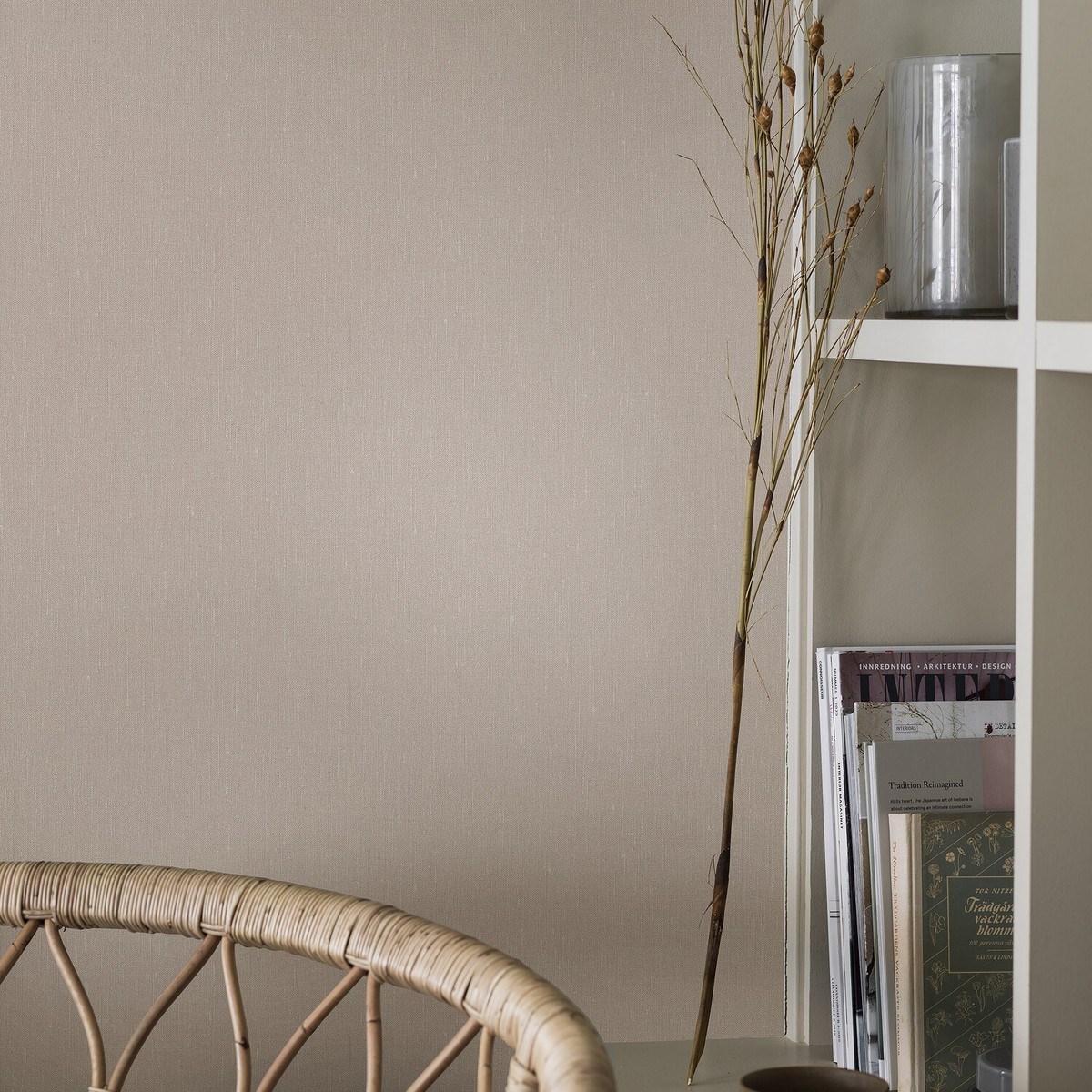 Tapet Linen Soft Blush 4326