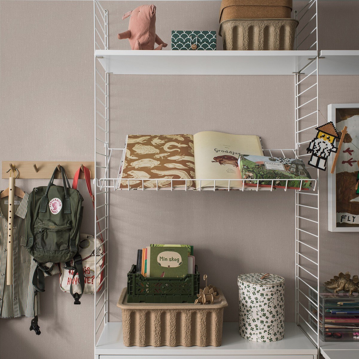 Tapet Linen Soft Blush 4326