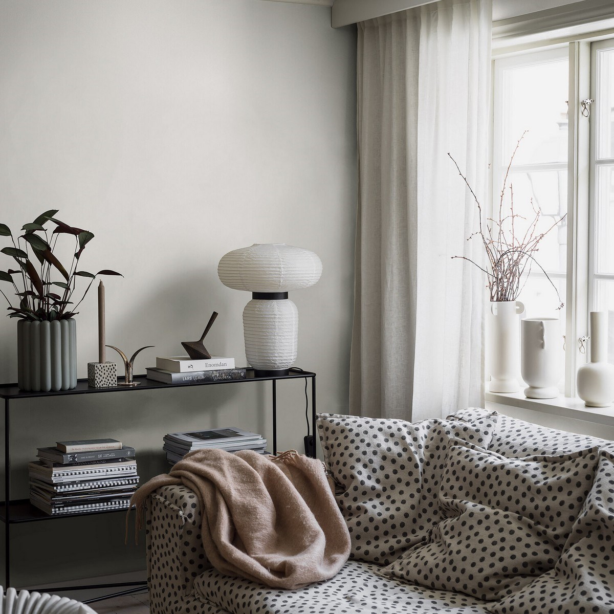 Tapet Linen Birch White 4302