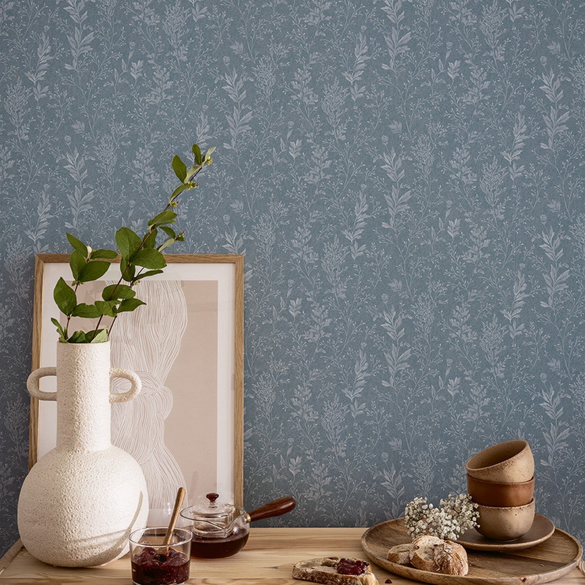 Tapet  Hav & Land Tuva 613-05