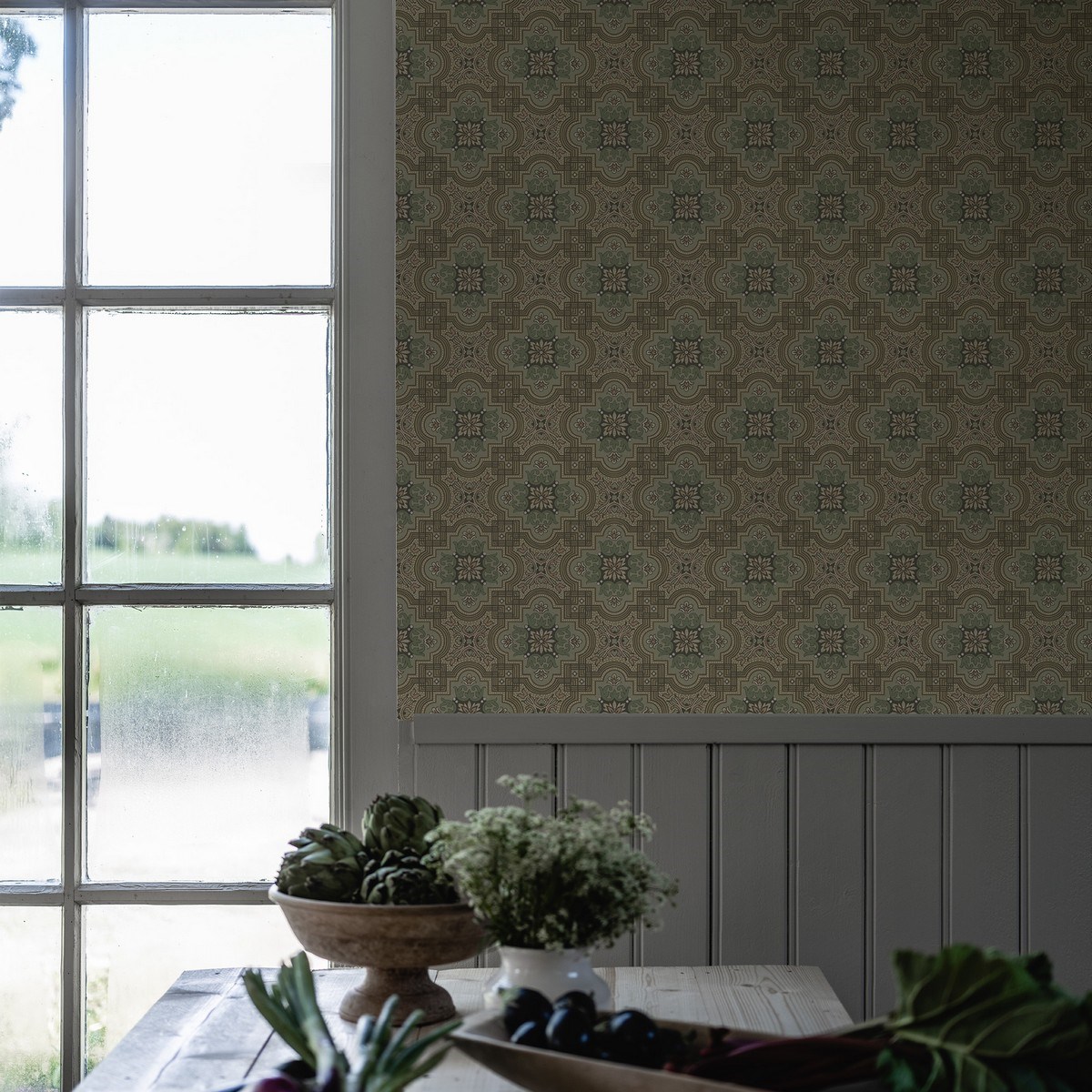 Tapet Gammalsvenska Klassiker 1850-1950 Alnön 517-02