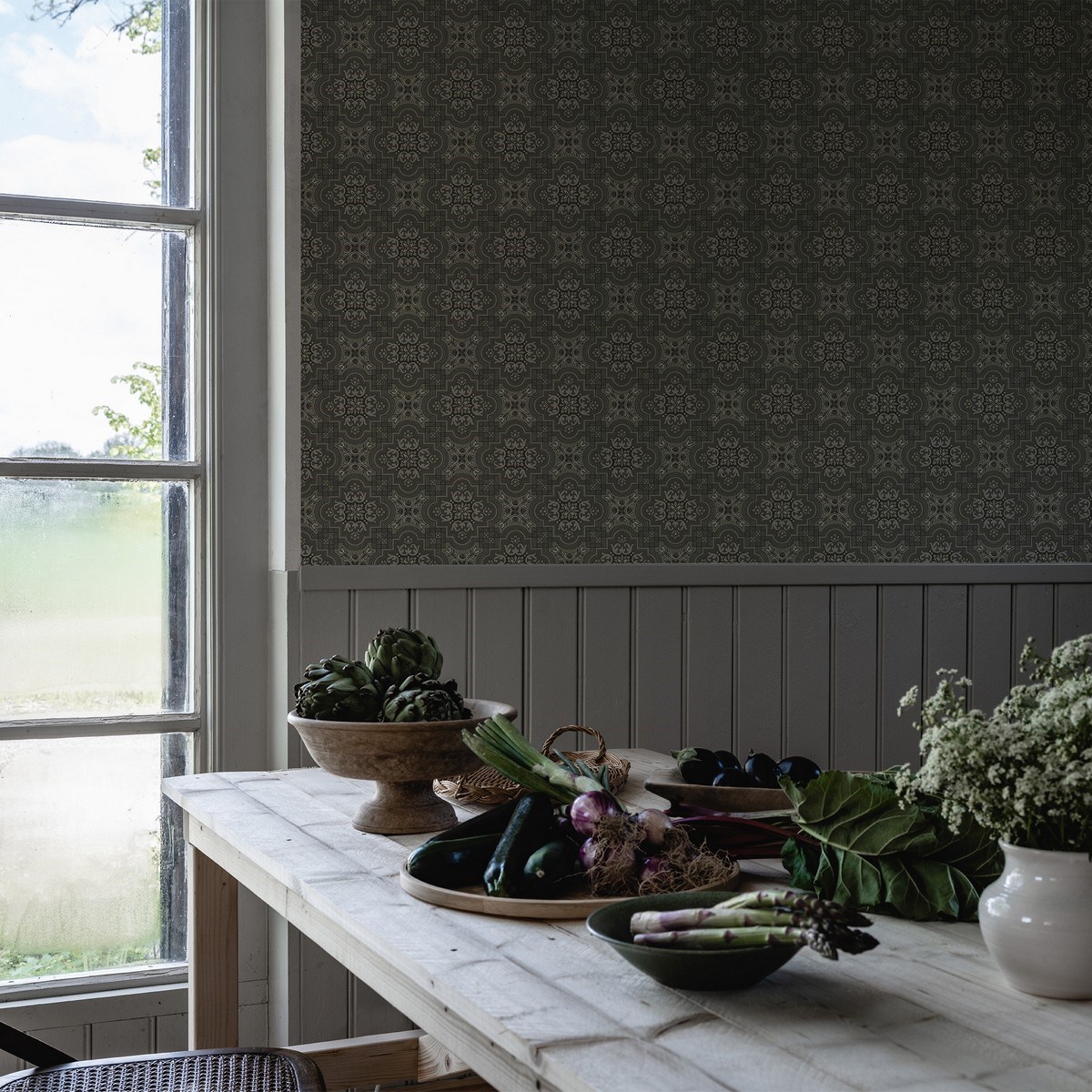 Tapet Gammalsvenska Klassiker 1850-1950 Alnön 517-03