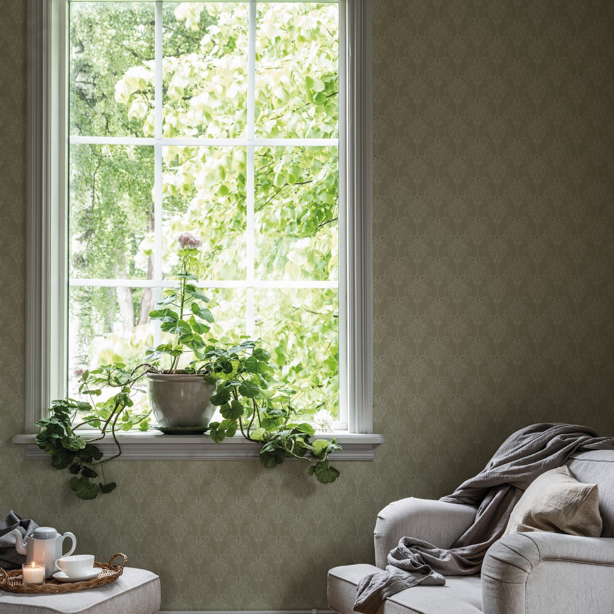 Tapet Gammalsvenska Klassiker 1850-1950 Iris 520-04