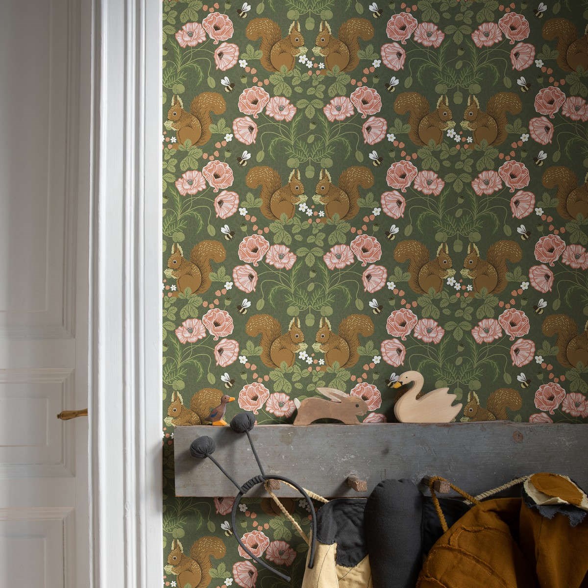 Tapet Grönhaga Kurre 44124