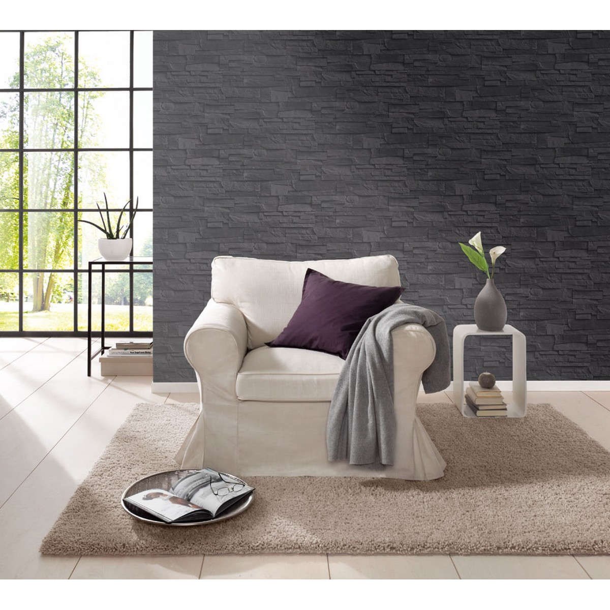 Tapet Concrete 475036