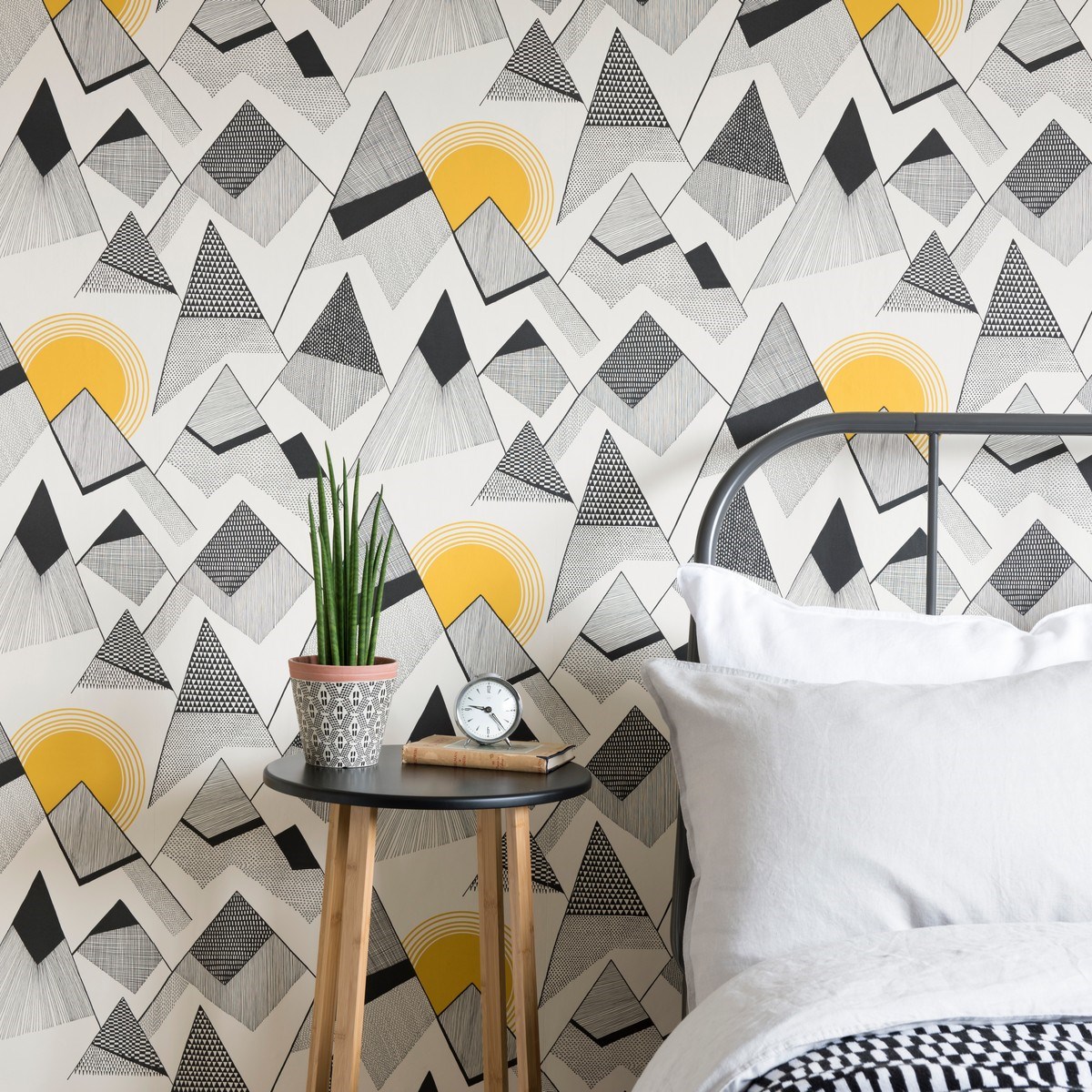 Tapet Kinfolk Mountains Sunrise Misp1233