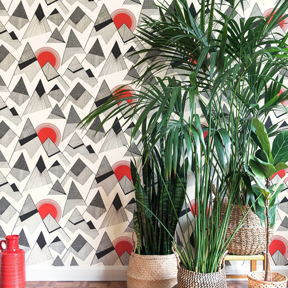 Tapet Kinfolk Mountains Sunset Misp1234