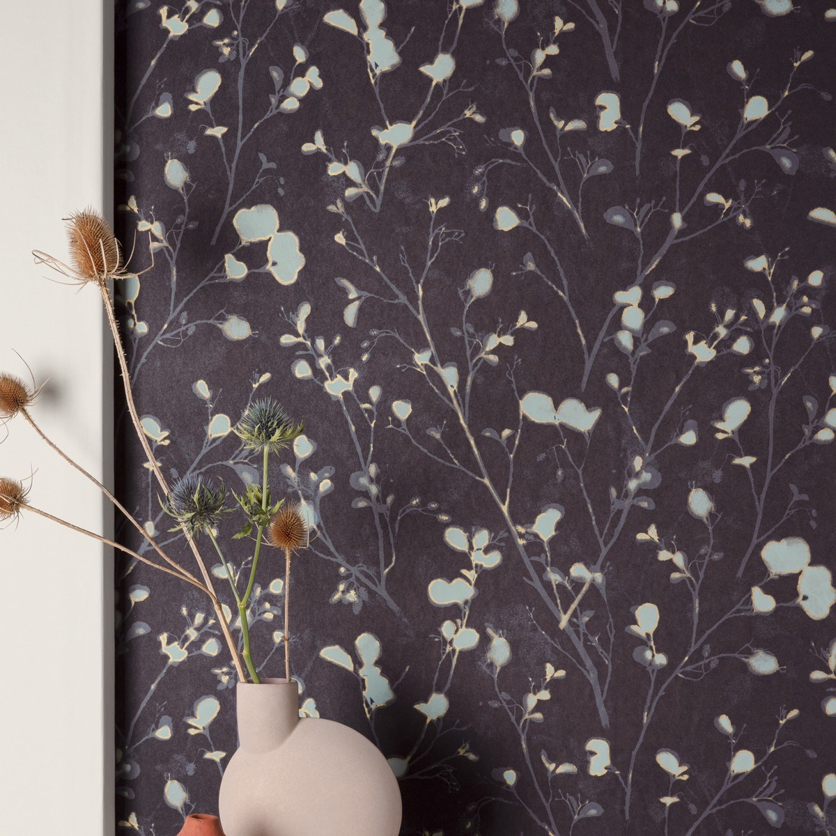 Tapet Lotus Alder Teal Lot403